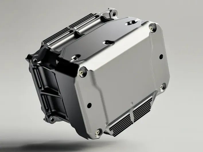 Die cast aluminum motor housing made by aluminum alloy die casting